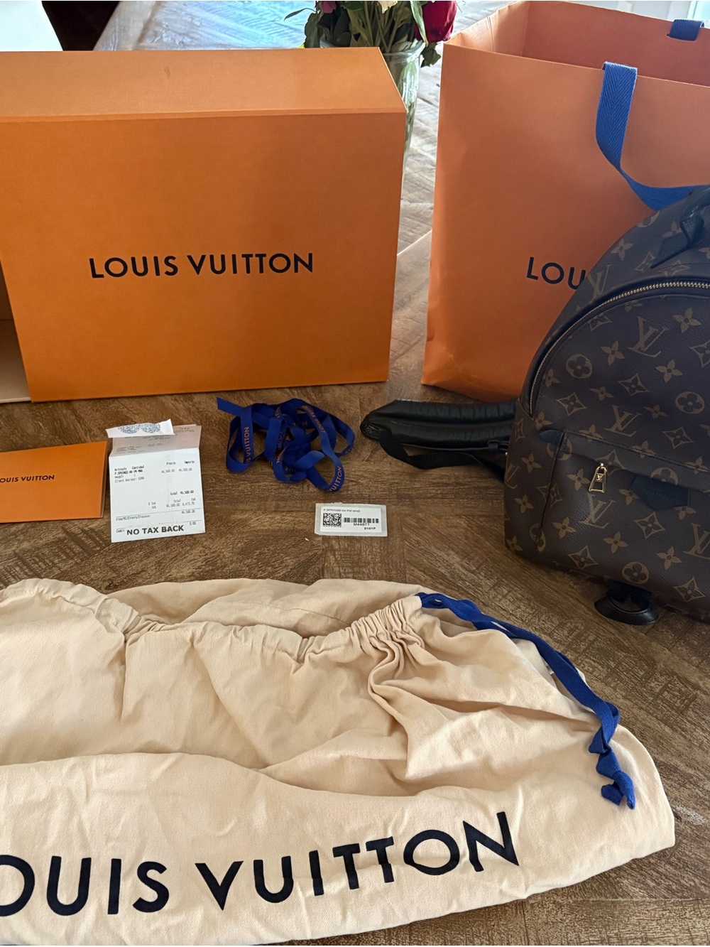 Louis Vuitton Monogram Canvas Palm Springs Backpack PM - Picture 1 of 16